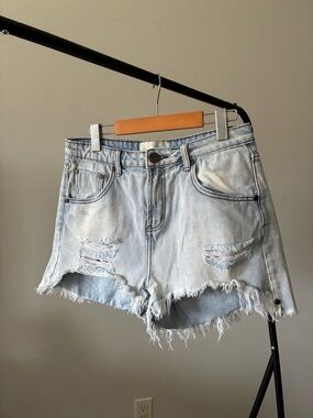 Revolve One Teaspoon Distressed Denim Short